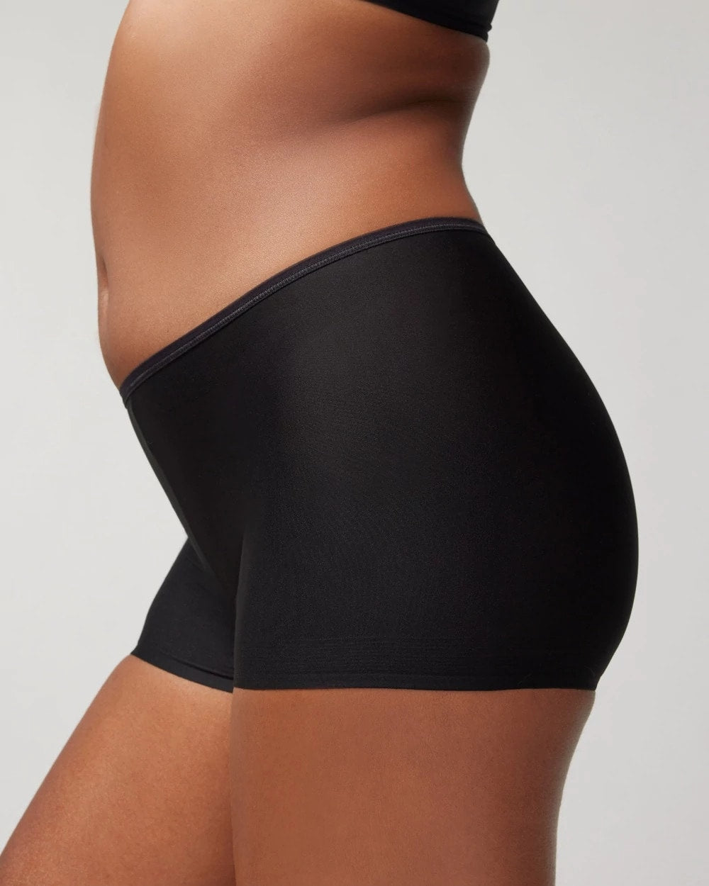 BLACK - Boyshort Panty