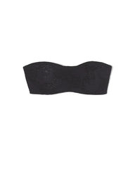 BLACK - Halo Lace Strapless Bra
