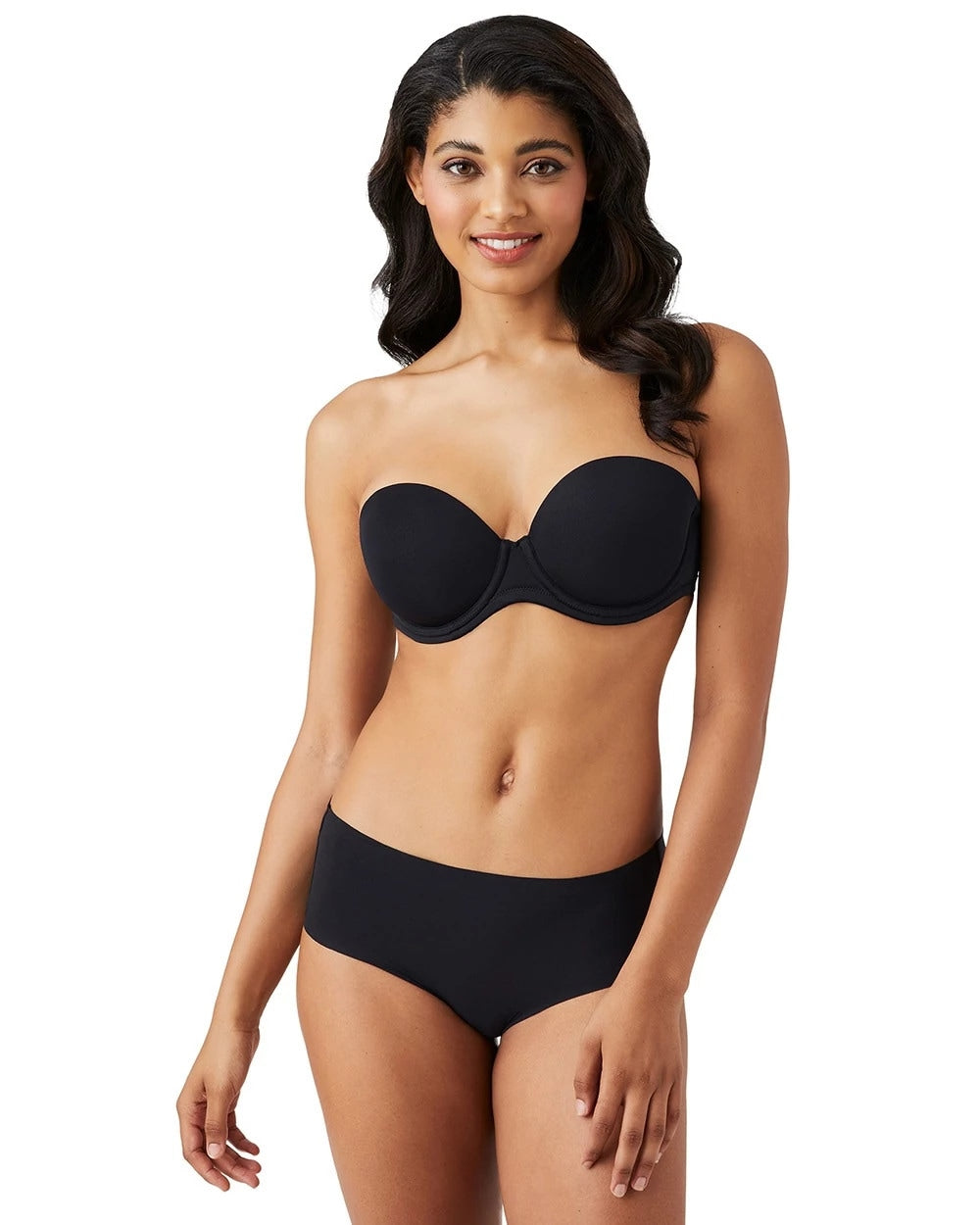 BLACK - Red Carpet Full Figure Strapless Bra