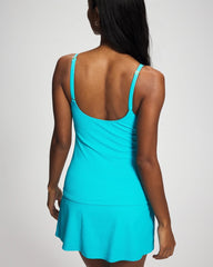 WATERFALL - Pique Ole V-Neck Tankini
