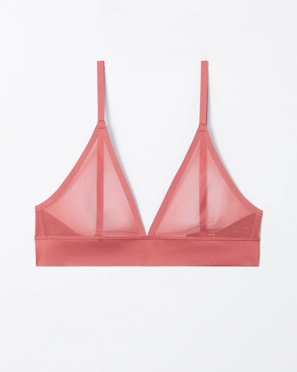 CLAY ROSE - Triangle Mesh Bralette