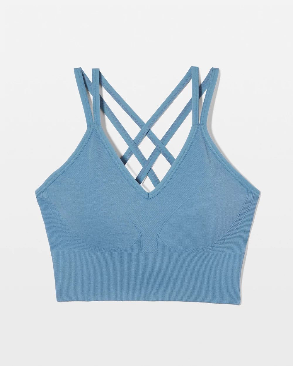 BLUE HEAVEN - Longline Bra with Strappy Back
