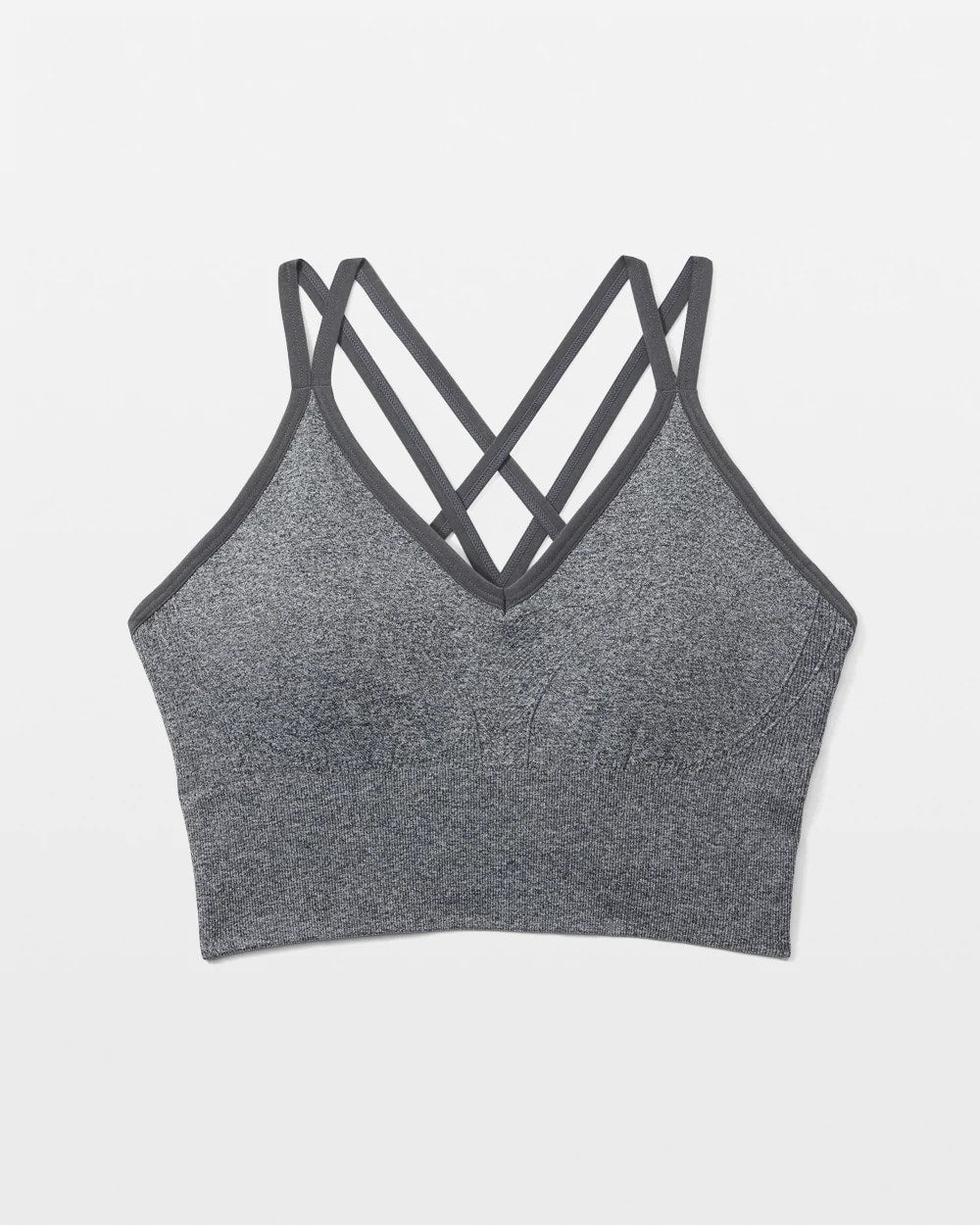 HEATHER OBSIDIAN - Soma Sport Longline Bra with Strappy Back