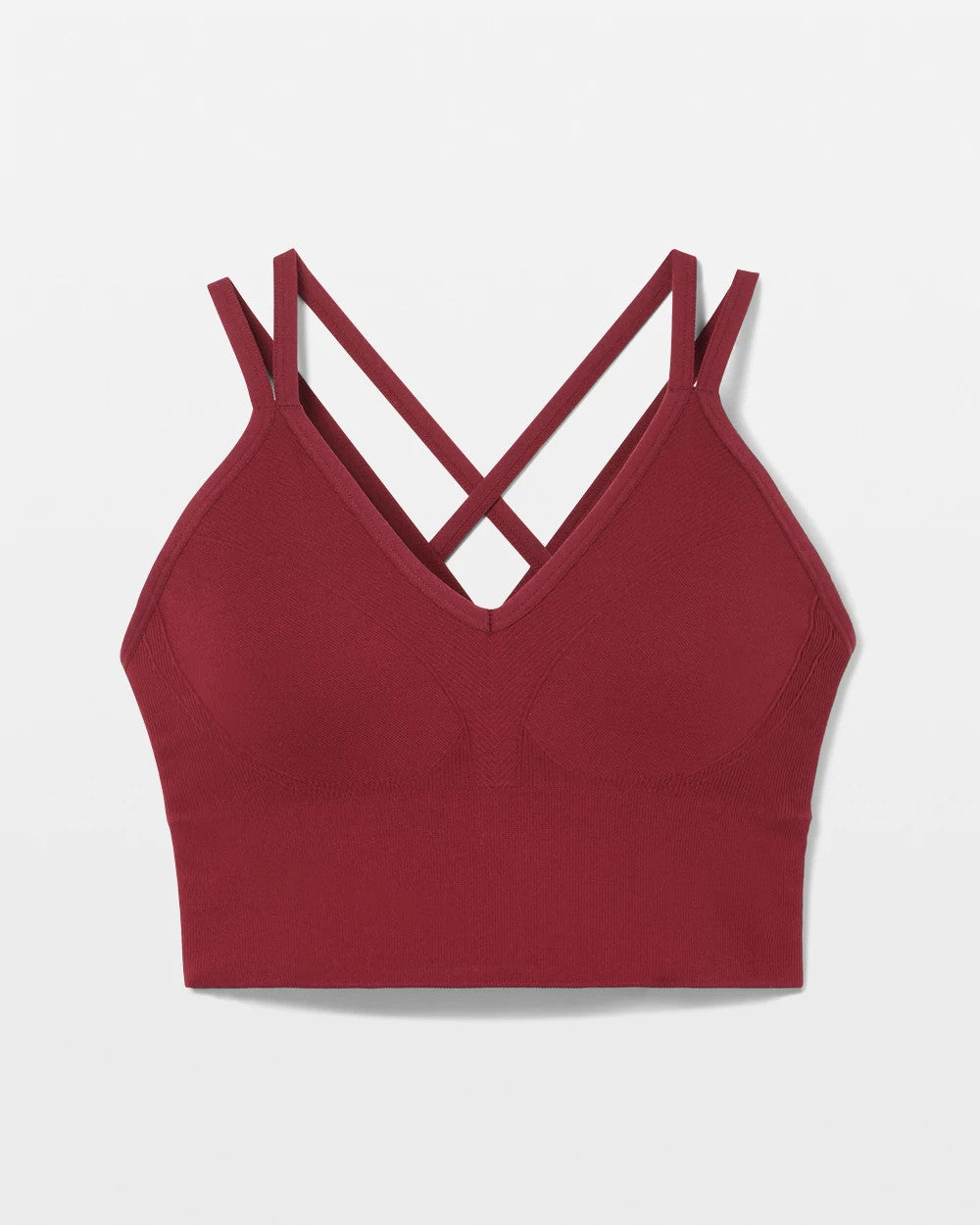 VERMILLION - Longline Bra with Strappy Back