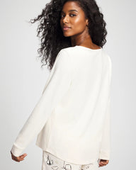CHAMPAGNE DREAMS - Long Sleeve Pajama Top