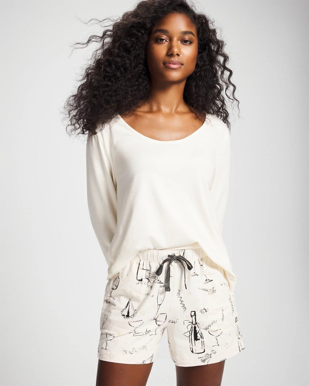 FIZZ THE SEASON FOIL - Pajama Shorts