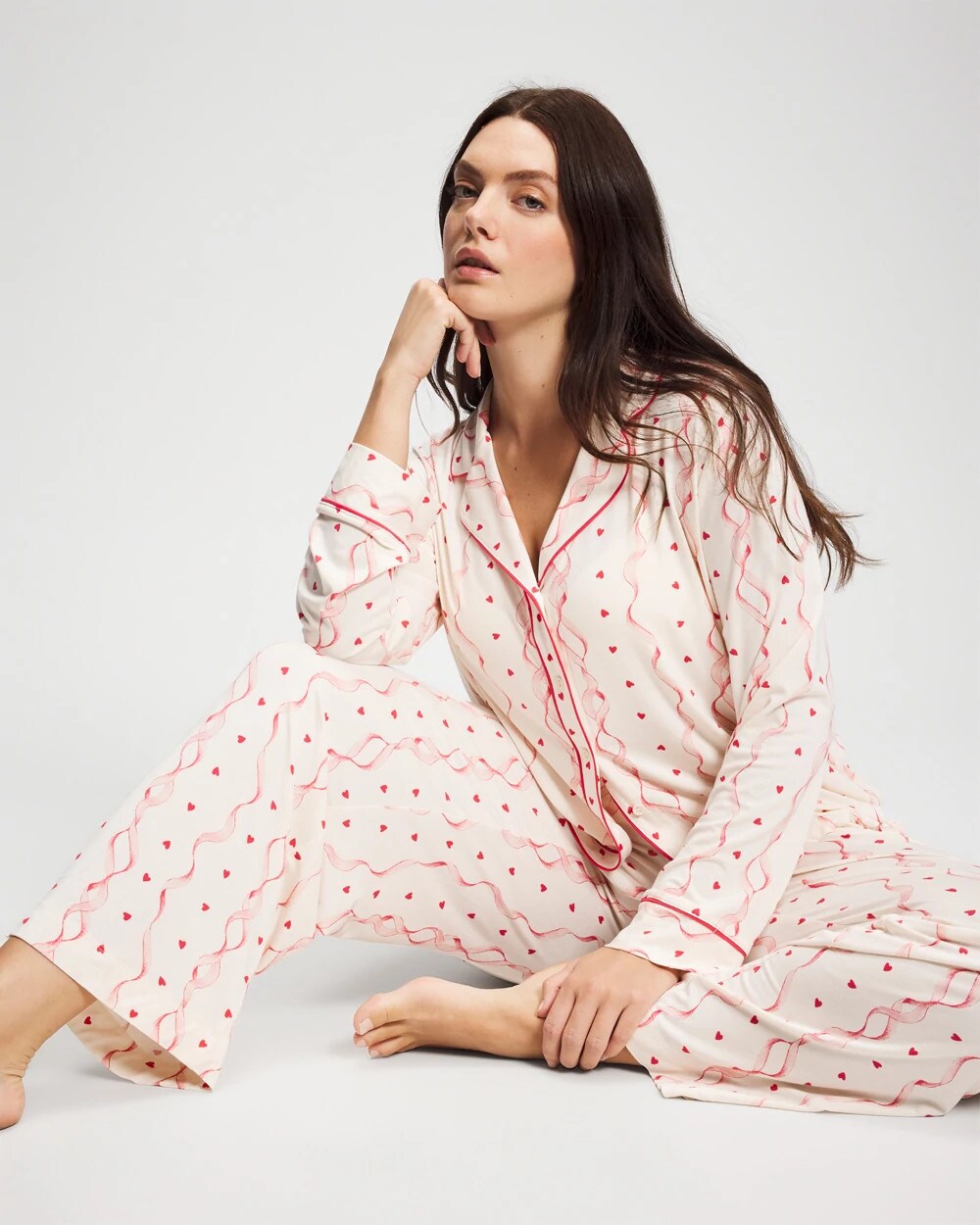 COQUETTE VALENTINE CHAMP - Printed Pajama Pants