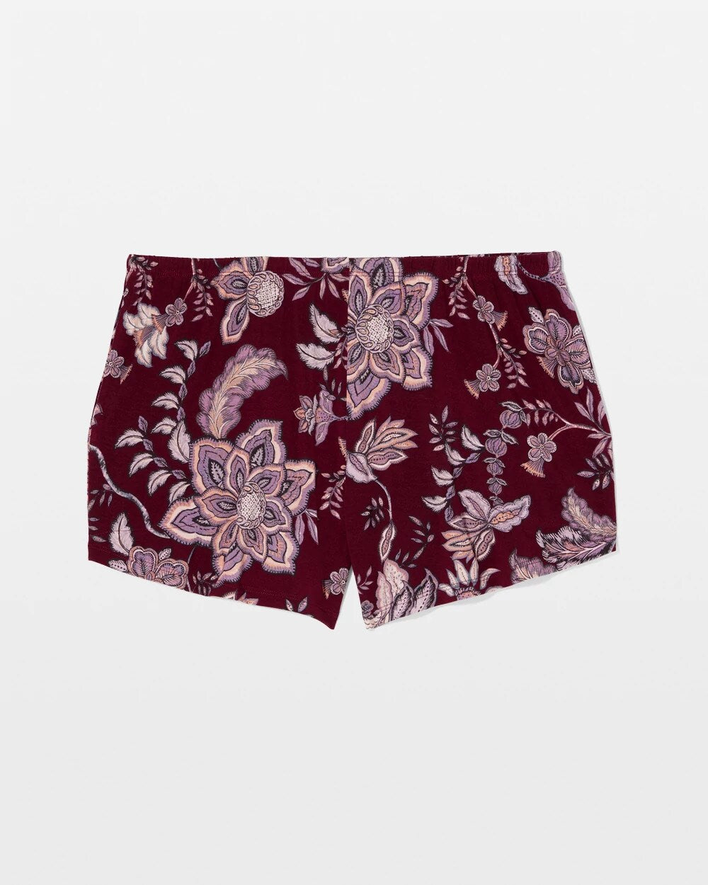 PAISLEY SPLENDOR PLUM - Relaxed Pajama Short