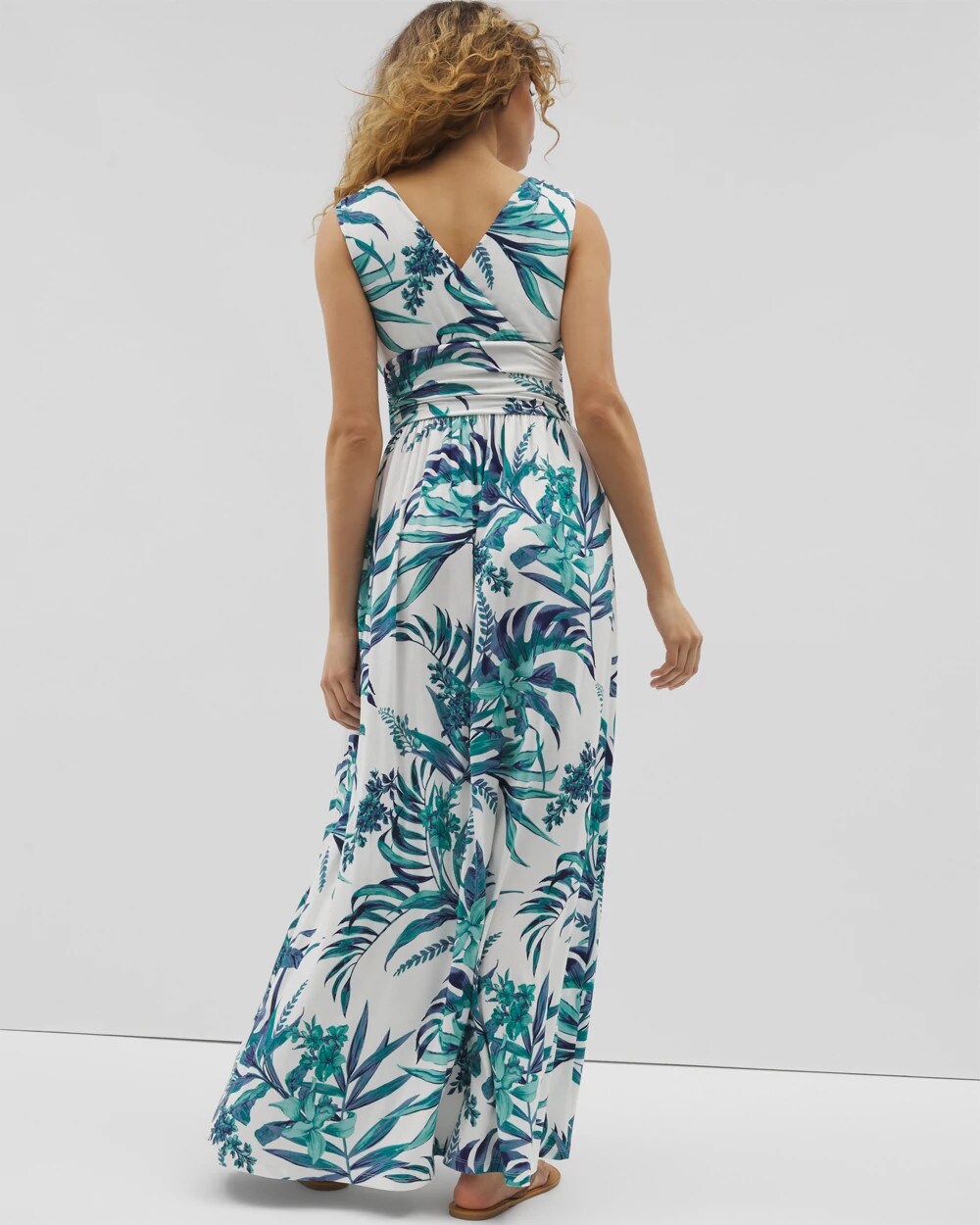 PALM PERFECT G COCONUT - Goddess Maxi Bra Dress