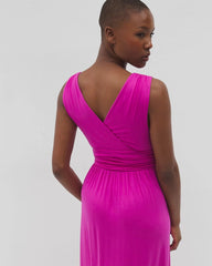 WILD BERRY - Goddess Maxi Bra Dress