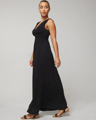 BLACK - Goddess Maxi Bra Dress