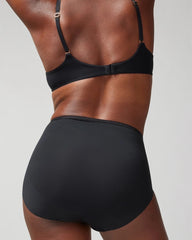 BLACK - High-Waist Brief Panty