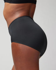 BLACK - High-Waist Brief Panty