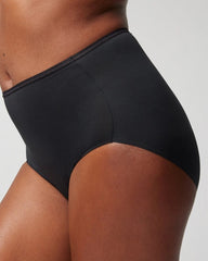 BLACK - High-Waist Brief Panty