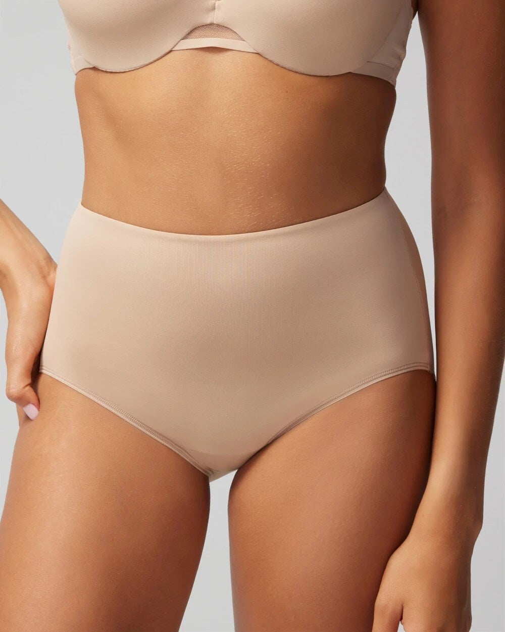 WARM AMBER - High-Waist Brief Panty