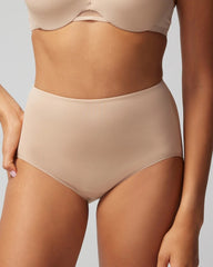 WARM AMBER - High-Waist Brief Panty