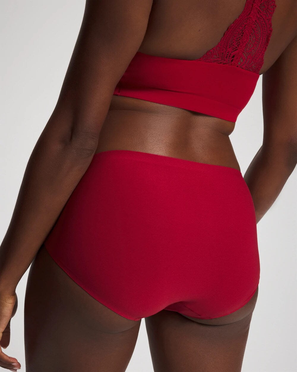 PAINT THE TOWN RED - Soft Stretch Modern Brief Panty