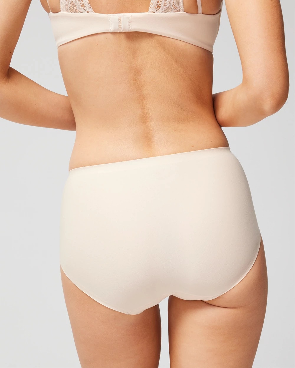 PALE SAND - Soft Stretch Modern Brief Panty