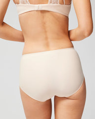 PALE SAND - Soft Stretch Modern Brief Panty