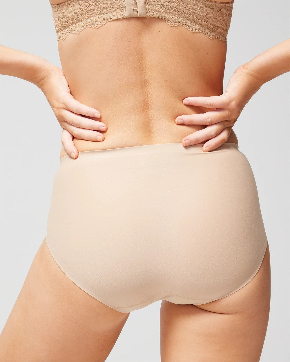 WARM AMBER - Soft Stretch Modern Brief Panty