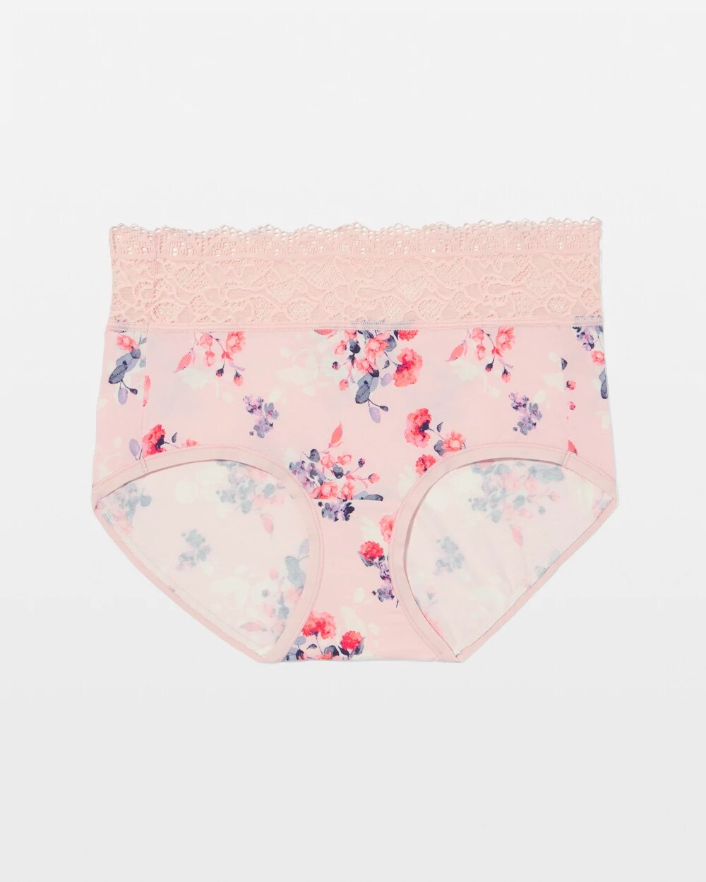 FLORAL DREAMS MINI PINK - Brief Panty with Enchanting Lace
