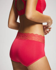 HEARTS DESIRE - Brief Panty with Enchanting Lace