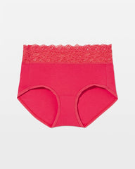 HEARTS DESIRE - Brief Panty with Enchanting Lace