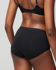 BLACK - Cotton Modern Brief Panty