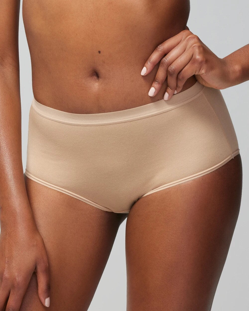 WARM AMBER - Cotton Modern Brief Panty