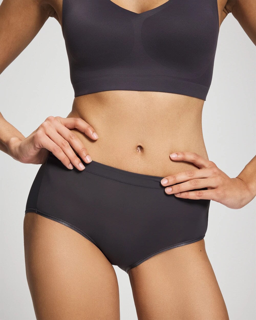 GRAY INK - Modern Brief Panty