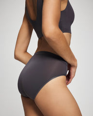 GRAY INK - High-Leg Brief Panty