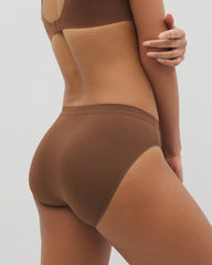 CINNAMON LATTE - High-Leg Brief Panty