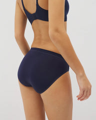 NIGHTFALL NAVY - High-Leg Brief Panty