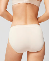 PALE SAND - High-Leg Brief Panty