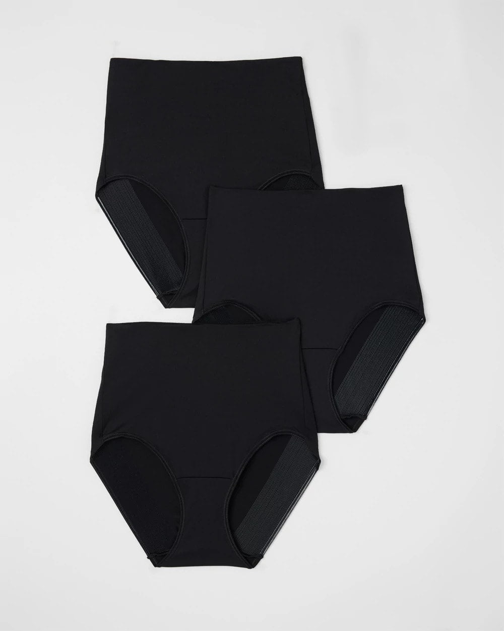 BLACK MULTI PACK - Tummy High-Waist Brief Panty 3 Pack