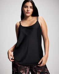 BLACK - Double Strap Camisole