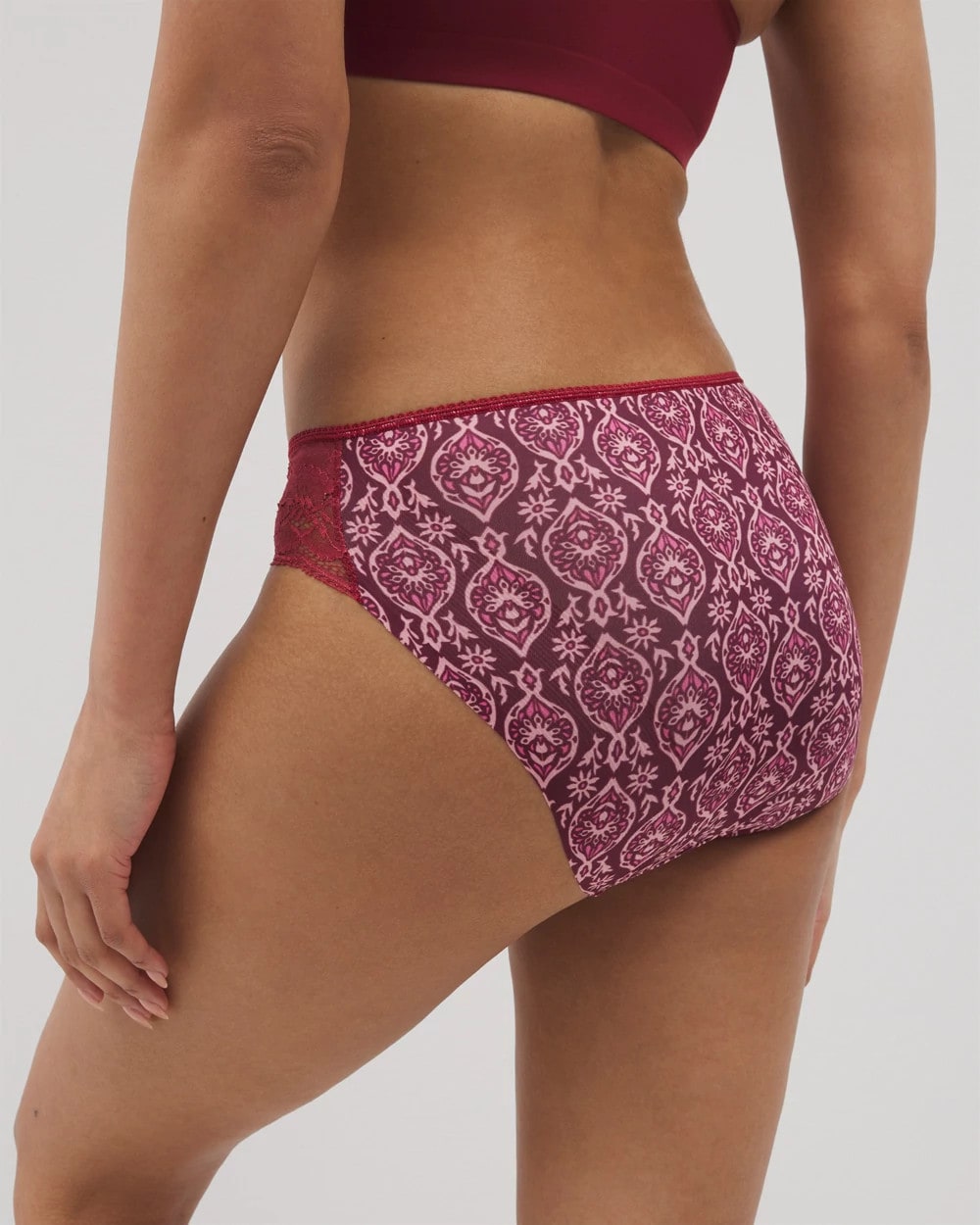 PLENTIFUL PIECES KISS - Edge Hipster Panty with Lace