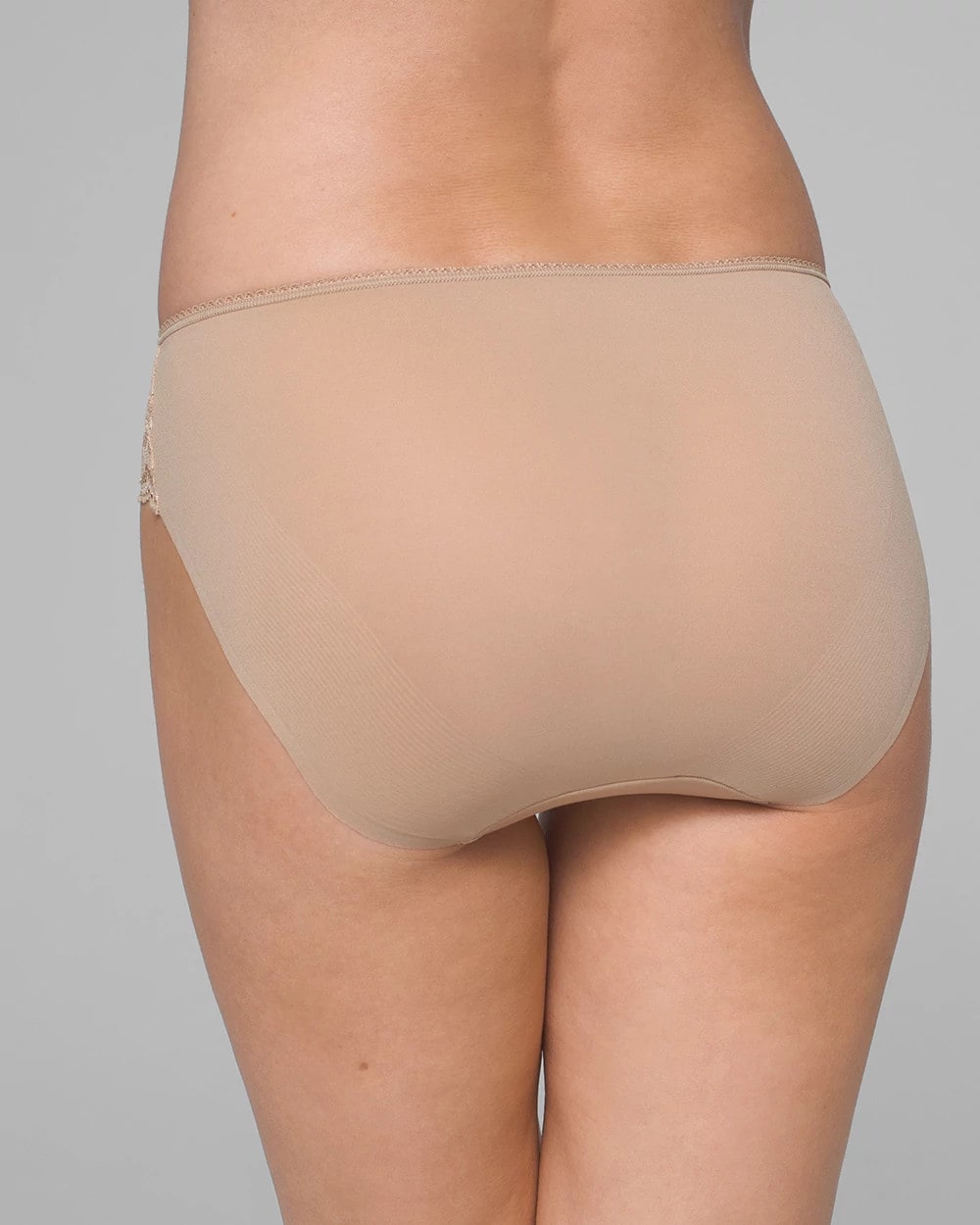 WARM AMBER - Hipster Panty with Lace