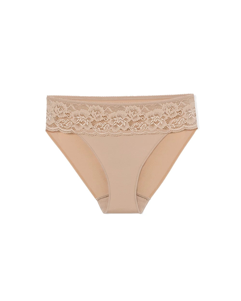 WARM AMBER - Hipster Panty with Lace