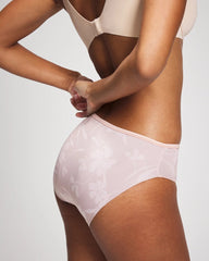 REFLECTION BLOOMS M PINK - Edge Hipster Panty