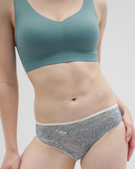 GLOBAL PAISLEY M CHAMP - Edge Hipster Panty