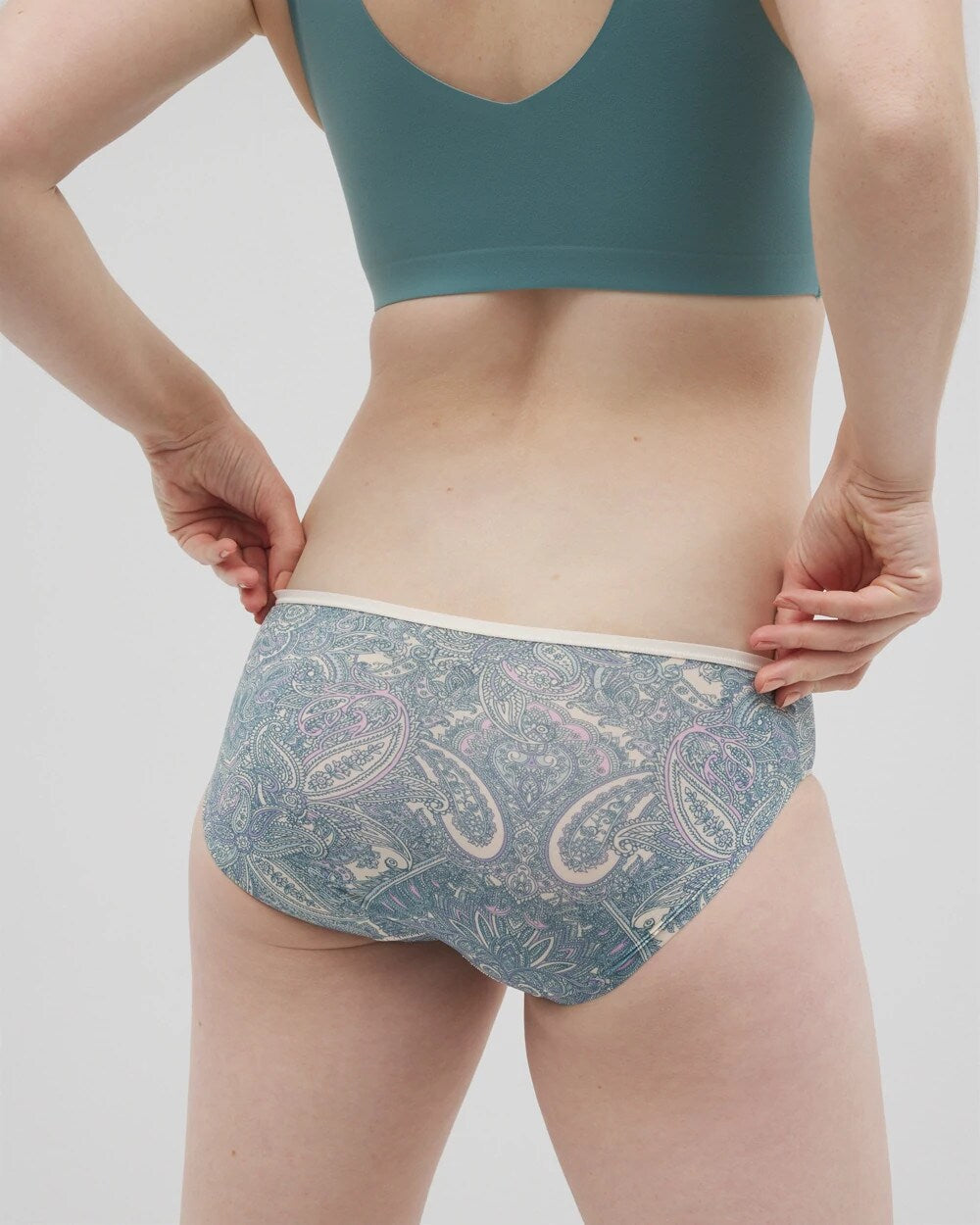 GLOBAL PAISLEY M CHAMP - Edge Hipster Panty