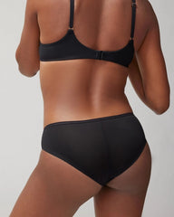 BLACK - Cheeky Hipster Panty