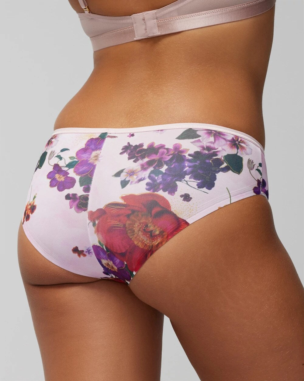 DRAMA BLOOMS MINI PINK - Cheeky Hipster Panty