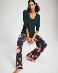 GREEN JOLIE - Classic Long Sleeve Pajama Top