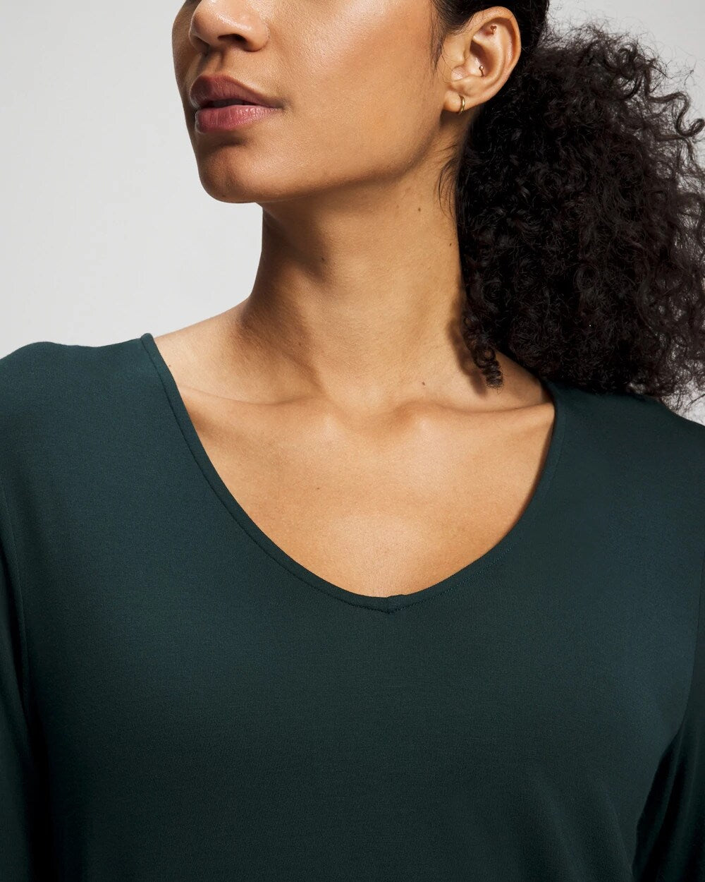 GREEN JOLIE - Classic Long Sleeve Pajama Top