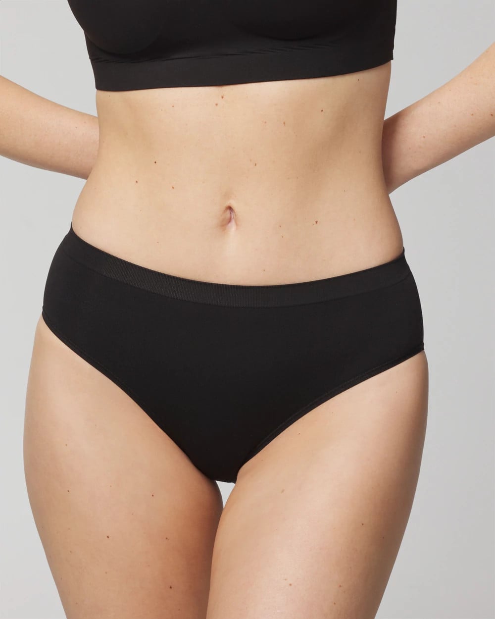 BLACK - Hipster Panty