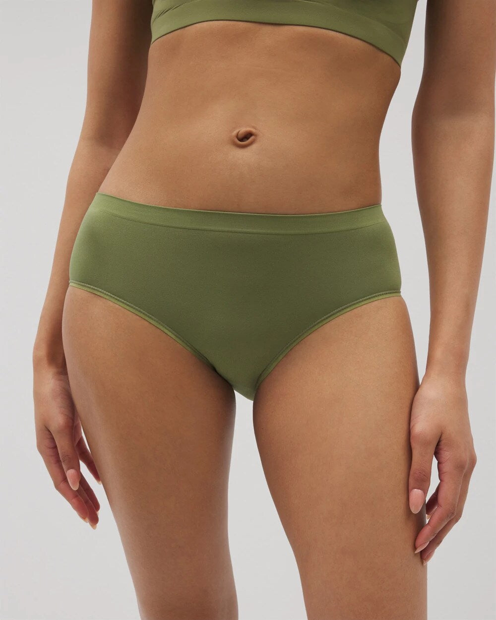 VETIVER GREEN - Hipster Panty