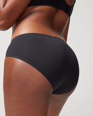 BLACK - Soft Stretch Hipster Panty