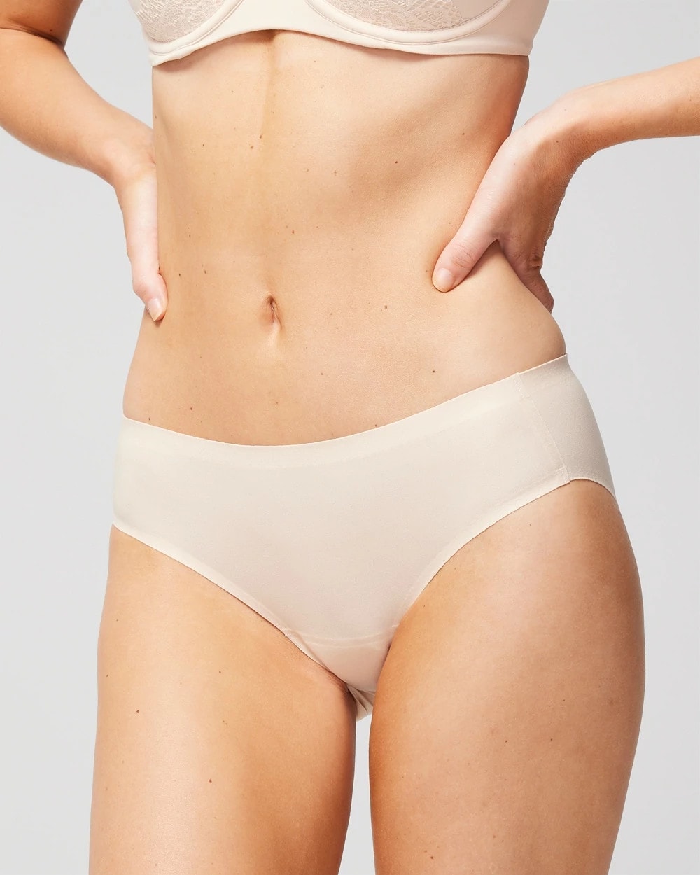 PALE SAND - Soft Stretch Hipster Panty